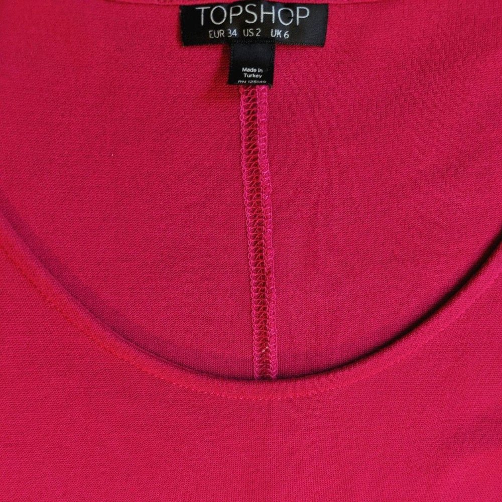 Topshop pink Bodycon Dress - Picture 4 of 4